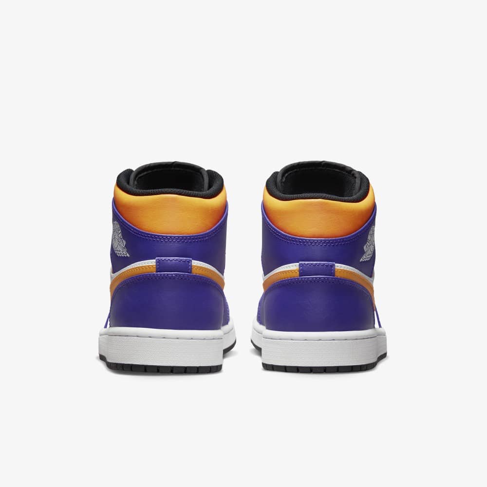 Laker mid hot sale jordan 1